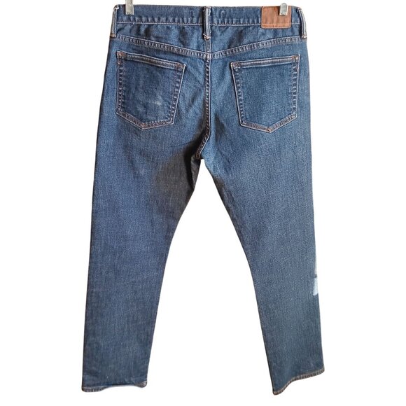 31x30 Men's Jeans Gap 1969 Skinny Resin Fade 32x30 actual measurements Stretch - Picture 2 of 6